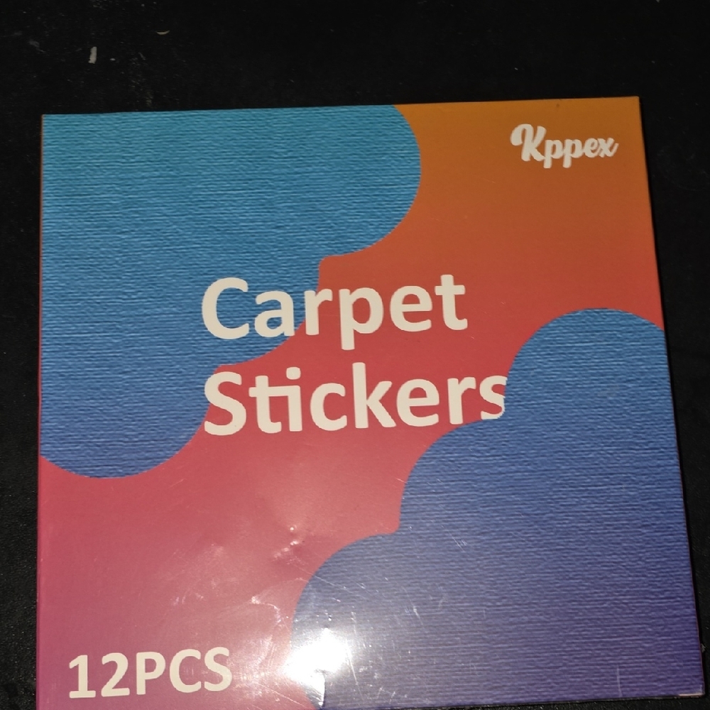 Multicolor Carpet Stickers - 12PCS
